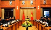 Delegasi Pejabat Sekolah Tinggi  Pertahanan Tiongkok berkunjung di Vietnam