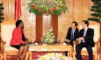 PM Nguyen Tan Dung menerima Direktur Nasional Bank Dunia di  Vietnam