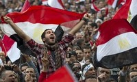 Demonstrasi terus terjadi di Mesir menjelang jajak pendapat