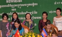 Organisasi wanita Vietnam dan Kamboja memperkuat kerjasama