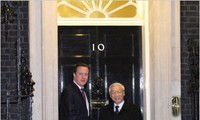 Sekjen Nguyen Phu Trong melakukan kunjungan resmi di Kerajaan Britania Raya