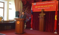 Asosiasi Usahawan Vietnam di Rusia melakukan pertemuan awal Musim Semi