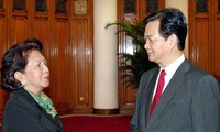 PM Vietnam Nguyen Tan Dung menerima Inspektor Jenderal Filipina