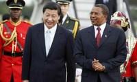 Presiden Tiongkok, Xi Jin-ping melakukan kunjungan di Tanzania
