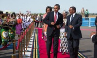 Presiden AS mengakhiri kunjungan di Afrika
