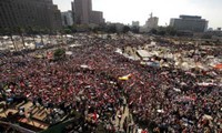 Demonstrasi besar-besaran terjadi lagi di Mesir