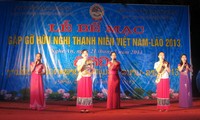 Pertemuan persahabatan pemuda Vietnam-Laos 2013 berakhir