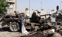 10 serangan bom di Ibukota Baghdad, Irak menimbulkan banyak korban
