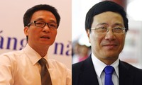 Pemerintah Vietnam mempunyai dua  Deputi PM baru