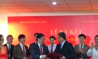 Kerjasama antara Departemen Ekonomi KS PKV dan Komisi Ekonomi MN Vietnam.
