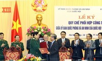 Kerjasama antara Komisi Pertahanan dan Keamanan MN Vietnam dengan Kementerian Pertahanan Vietnam