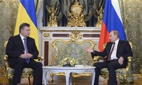 Rusia dan Ukraina menegaskan akan mengembangkan lebih lanjut lagi hubungan kerjasama strategis