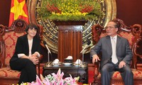 Ketua MN Vietnam, Nguyen Sinh Hung menerima Wakil Ketua Majelis Rendah Italia
