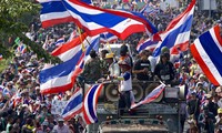 Thailand menggelarkan penangkapan para pemimpin demonstrasi anti-Pemerintah