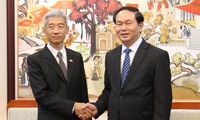 Menteri Keamanan Publik Tran Dai Quang menerima Dubes Tiongkok dan Dubes Thailand.