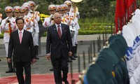 PM Malaysia, Dato’ Sri Mohd Najib Tun Razak memulai kunjungan resmi di Vietnam