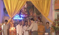 Badan pengarahan Nam Bo Barat menyampaikan ucapan selamat sehubungan dengan Hari Raya Tahun Baru Chol Chnam Thmay
