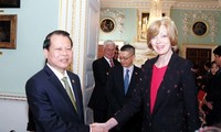 Deputi PM Vietnam, Vu Van Ninh melakukan temu kerja dengan Walikota Zona Keuangan London