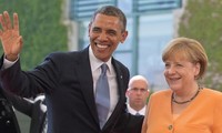 Kanselir Jerman datang ke AS untuk berbahas tentang krisis di Ukraina dan TTIP