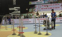 Babak final Kontes Kreasi Robocon Vietnam 2014 berlangsung di kota Nha Trang, provinsi Khanh Hoa
