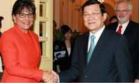 Presiden Truong Tan Sang menerima Menteri Perdagangan AS, Penny Pritzker dan Dewan Bisnis AS-ASEAN