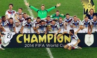 Tim sepak bola Jerman menjadi juara Piala Dunia 2014