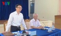 Deputi PM Vietnam, Vu Duc Dam melakukan temu kerja di provinsi Khanh Hoa