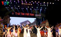 Program kesenian “Hati Vietnam” untuk mengucapkan terima kasih kepada para pahlawan pemuda pembidas