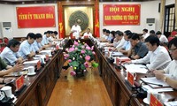 Tim kerja Polit Biro KS PKV melakukan kunjungan kerja di provinsi Thanh Hoa