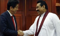 PM Jepang, Shinzo Abe mengunjungi Sri Lanka