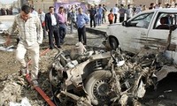 Kira-kira 70 orang mendapat luka-luka dalam serentetan serangan bom mobil di Irak