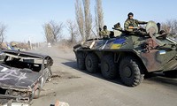 Pemerintah Ukraina dan pasukan penuntut kemerdekaan mencapai permufakatan gencatan senjata
