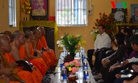 Mantan Presiden Vietnam, Nguyen Minh Triet mengunjungi provinsi Soc Trang