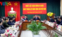 Presiden Truong Tan Sang melakukan kunjungan kerja di provinsi Tuyen Quang
