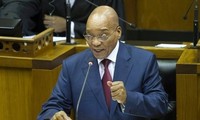 Presiden Afrika Selatan membacakan Pesan Nasional pada awal Tahun Baru 2015