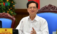PM Vietnam, Nguyen Tan Dung: Mendorong sosialisasi, aktif menghadapi perubahan iklim