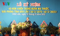 Acara peringatan ultah ke-40 kemenangan kota Buon Ma Thuot