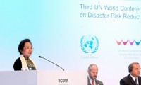 Vietnam berbagi pengalaman mencegah dan memberantas bencana alam dan menghadapi perubahan iklim pada Konfernsi global tentang mitigasi resiko bencana alam