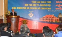 Kota Ho Chi Minh mengadakan promosi investasi dan perdagangan ke Kamboja