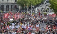  Aktivitas memperingati Hari Buruh Internasional berlangsung di banyak negara di dunia