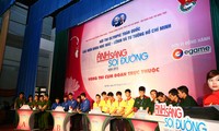 Tim kota Ho Chi Minh menjadi pelopor dalam Olympiade Nasional “Cahaya menerangi jalan” daerah Vietnam Selatan