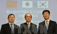 Republik Korea, Tiongkok dan Jepang melakukan putaran perundingan baru tentang FTA trilateral