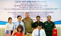 “Konektivitas komunitas dan pembersihan bahan-bahan yang belum meledak tahapan 2015-2017” di provinsi Quang Tri dijalankan