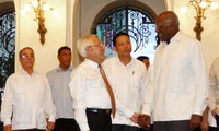 Pimpinan kota Ho Chi Minh menerima delegasi tingkat tinggi Partai Komunis Kuba