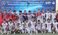 Vietnam menjuarai turnamen sepak bola perempuan U14 Asia 2015 – kawasan Asia Tenggara