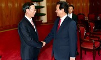 PM Vietnam, Nguyen Tan Dung menerima Deputi  PM Tiongkok, Zhang Gaoli