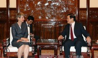 Presiden Vietnam, Truong Tan Sang menerima para Dubes asing sehubungan dengan akhir masa baktinya di Vietnam
