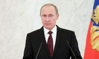 Presiden Rusia mengimbau kepada komunitas internasional supaya melakukan koordinasi menentang terorisme