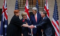 AS, Australia sepakat bekerjasama untuk menjamin kebebasan maritim dan penerbangan di Laut Timur