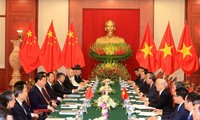 Vietnam-Tiongkok  terus mendorong hubungan kemitraan kerjasama strategis dan komprehensif
